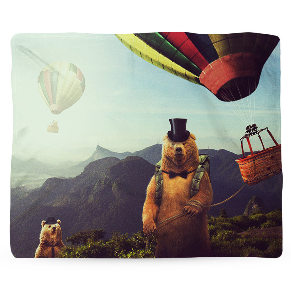 Hot Air Bearoons Blanket